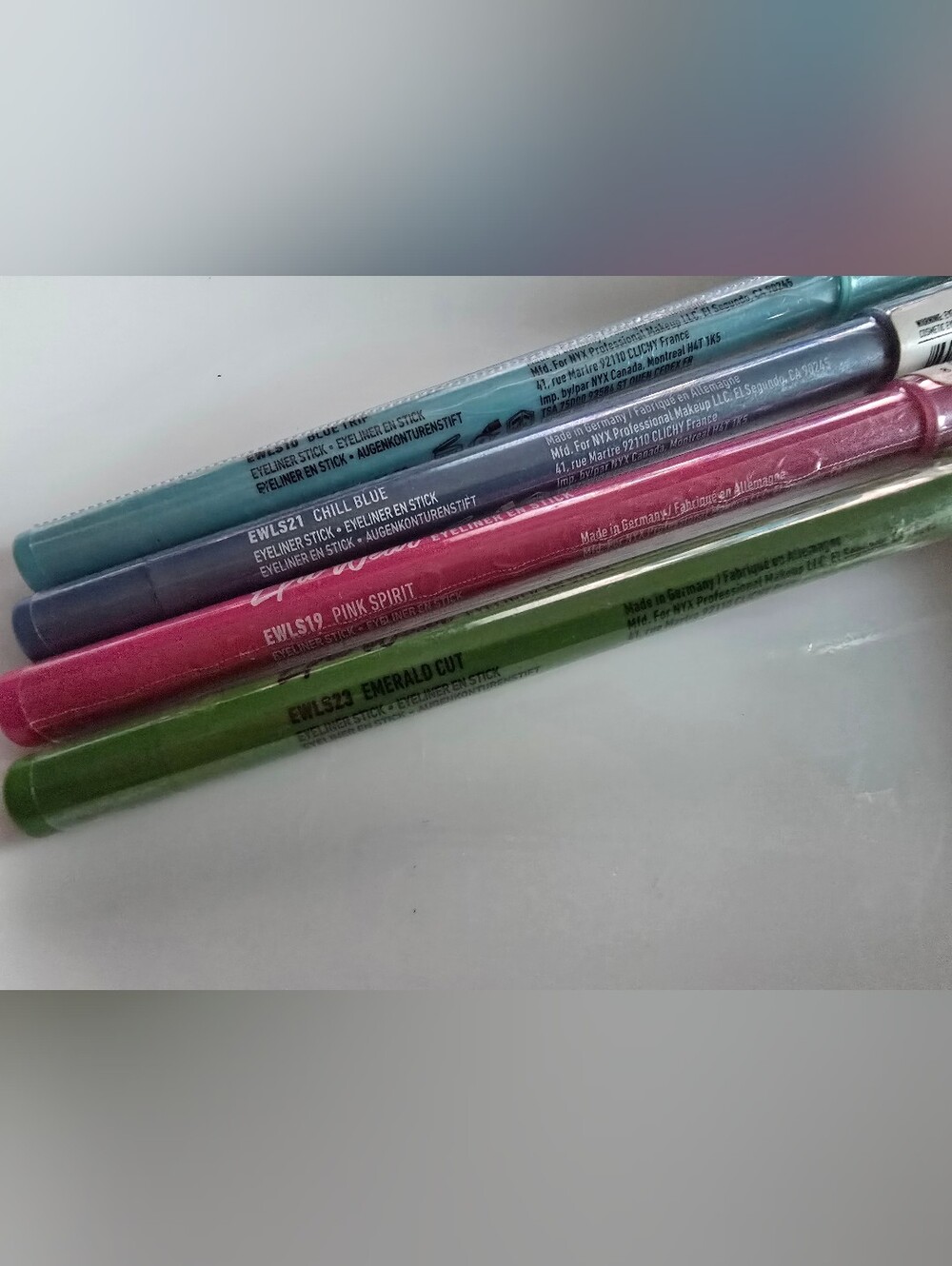 4 NYX Epic Wear Waterproof Eyeliner Stick